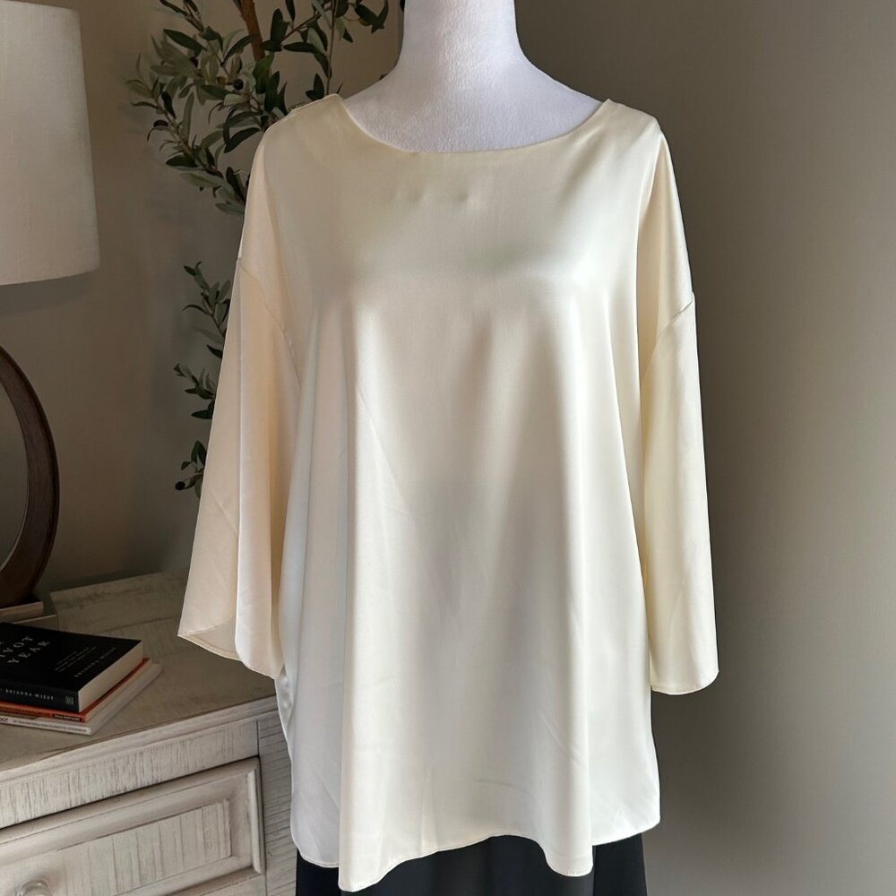Asos Design Cream Blouse - Size 20